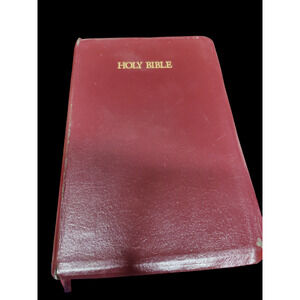 1997 Holy Bible Vine's Expository Reference Edition NKJV Genuine leather